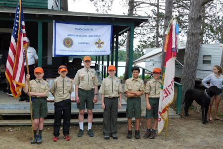 Westfield Post 124 Sponsor of Troop 821 at Camporee.jpg